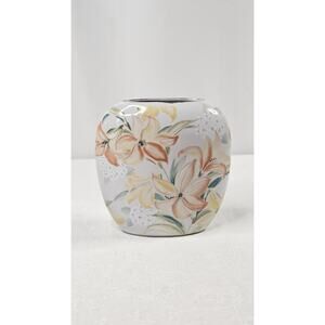 Vintage Flora Design Mini Vase Kimiko Ikeda Otagiri Japan Mid-Century Boho Retro